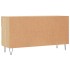 Banco zapatero madera de ingeniería roble Sonoma 102x35x55