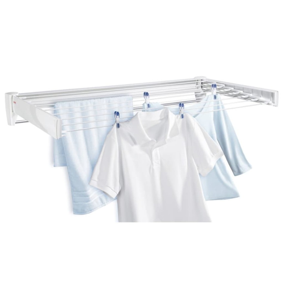 Leifheit Tendedero de pared Telegant Plus 100 blanco