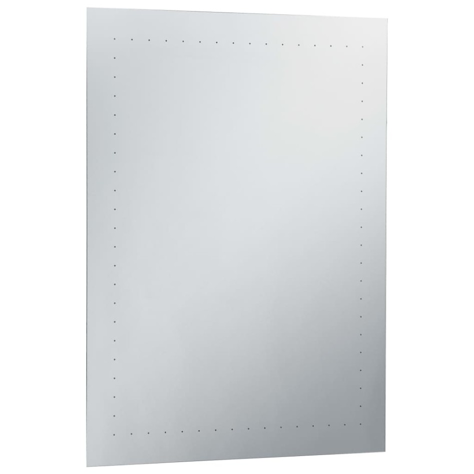 Espejo de pared de baño con LED 60x80