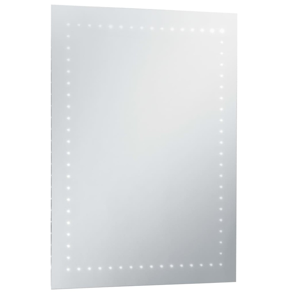 Espejo de pared de baño con LED 60x80