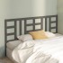 Cabecero de cama madera maciza de pino gris 206x4x100