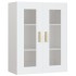 Armario de pared colgante blanco 69,5x34x90