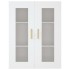 Armario de pared colgante blanco 69,5x34x90