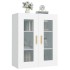 Armario de pared colgante blanco 69,5x34x90