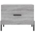 Mesas de centro 2 uds madera ingeniería gris Sonoma 50x50x40