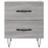 Mesitas noche 2 uds madera ingeniería gris Sonoma 40x35x47,5