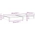 Jardinera arriate con forro madera abeto gris 240x120x25