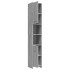 Armario de baño madera contrachapada gris Sonoma 30x30x183,5