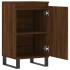 Aparadores 2 uds madera de ingeniería marrón roble 40x35x70