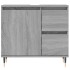 Armario de baño madera contrachapada gris Sonoma 65x33x60