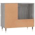 Armario de baño madera contrachapada gris Sonoma 65x33x60