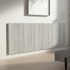 Cabecero pared madera contrachapada gris Sonoma 240x1,5x80