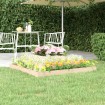 Jardinera de madera maciza de pino 110x110x27 cm