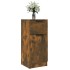 Aparadores 2 uds madera contrachapada roble ahumado 30x30x70