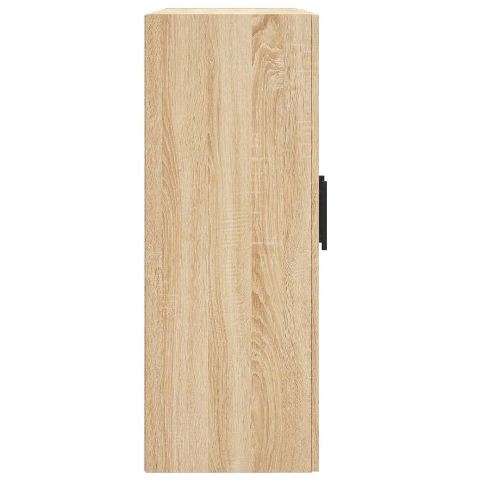 Armario de pared madera ingeniería roble Sonoma 69,5x34x90