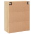 Armario de pared madera ingeniería roble Sonoma 69,5x34x90