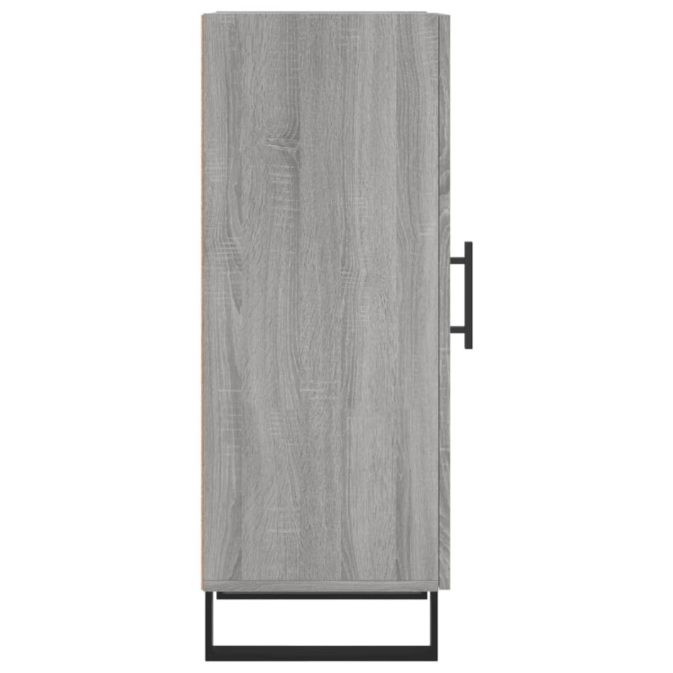 Aparador madera de ingeniería gris Sonoma 34,5x34x90