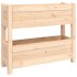 Jardinera de madera maciza de pino 77x25x66