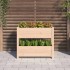 Jardinera de madera maciza de pino 77x25x66