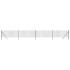 Cerca de alambre de acero galvanizado gris antracita 1x10
