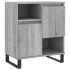 Aparador de madera contrachapada gris Sonoma 60x35x70