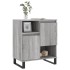 Aparador de madera contrachapada gris Sonoma 60x35x70
