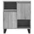 Aparador de madera contrachapada gris Sonoma 60x35x70