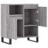Aparador de madera contrachapada gris Sonoma 60x35x70
