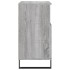 Aparador de madera contrachapada gris Sonoma 60x35x70