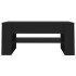 Mesa de centro madera de ingeniería negro 102x55x45
