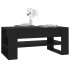 Mesa de centro madera de ingeniería negro 102x55x45
