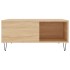 Mesa de centro madera contrachapada roble Sonoma 80x80x36,5