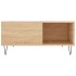 Mesa de centro madera contrachapada roble Sonoma 80x80x36,5