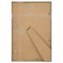 Marcos de foto collage de pared/mesa 3 uds plateado MDF