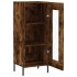 Aparador madera de ingeniería roble ahumado 34,5x34x90
