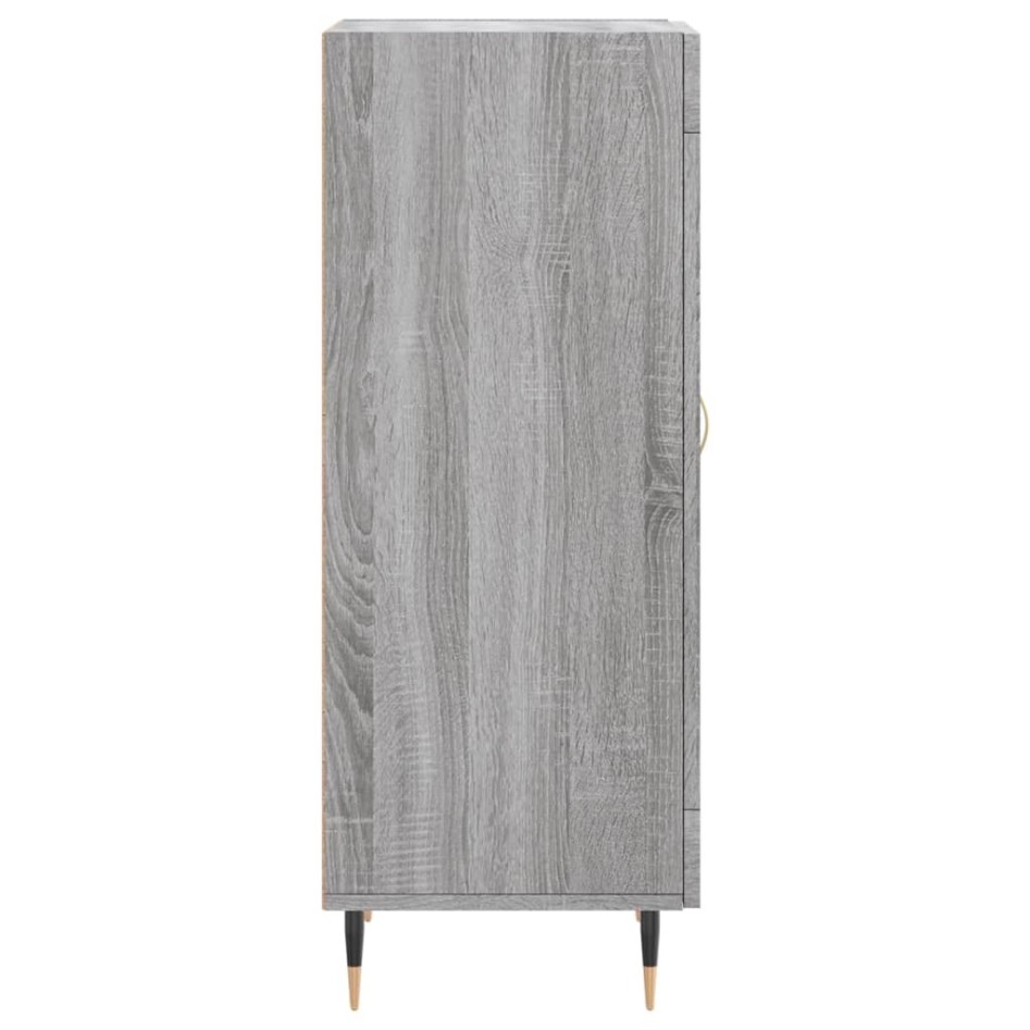 Aparador madera de ingeniería gris Sonoma 34,5x34x90