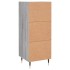 Aparador madera de ingeniería gris Sonoma 34,5x34x90