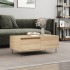 Mesa de centro madera contrachapada roble Sonoma 90x50x36,5
