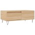 Mesa de centro madera contrachapada roble Sonoma 90x50x36,5