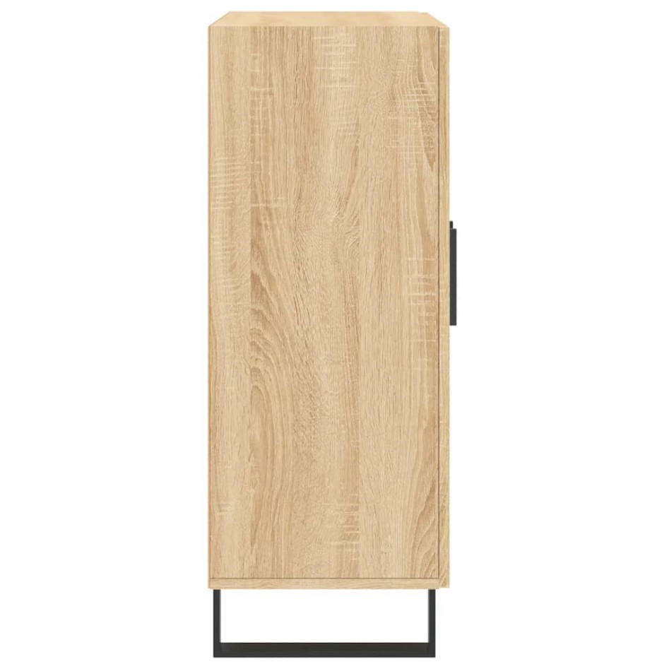 Aparador de madera de ingeniería roble Sonoma 69,5x34x90