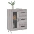 Aparador de madera de ingeniería gris Sonoma 69,5x34x90