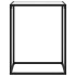 Mesa consola vidrio templado blanco 60x35x75