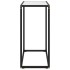 Mesa consola vidrio templado blanco 60x35x75