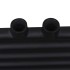 Radiador toallero de baño recto negro 480x480