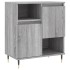 Aparador de madera contrachapada gris Sonoma 60x35x70