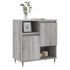 Aparador de madera contrachapada gris Sonoma 60x35x70