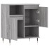 Aparador de madera contrachapada gris Sonoma 60x35x70