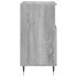 Aparador de madera contrachapada gris Sonoma 60x35x70