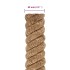 Cuerda de yute 5 m de longitud y 60 mm de