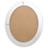 Espejo de pared estilo barroco plateado 50x60